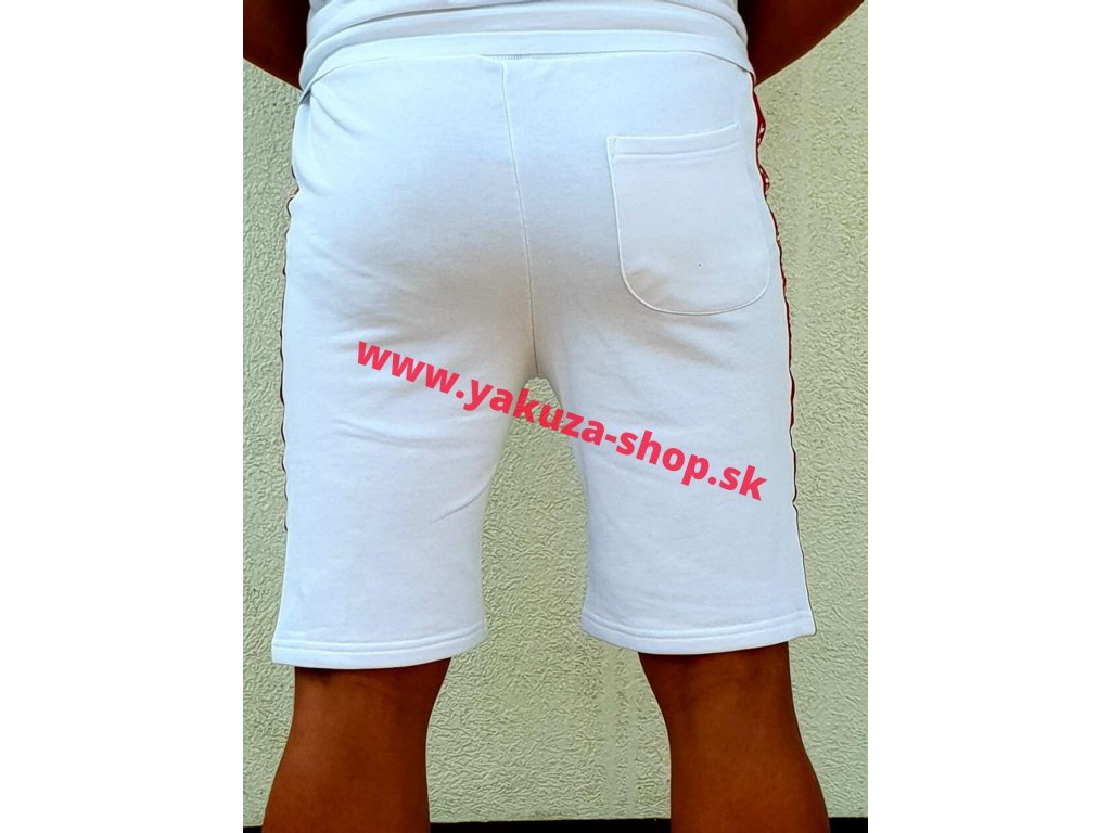 Alpha Industries RBF TAPE JOGGER Short pánske šortky white | Sweatshorts