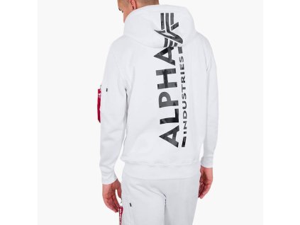 Alpha Industries Back Print Hoody pánska mikina camoprint