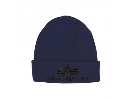 Alpha Industries 3D Beanie rep blue