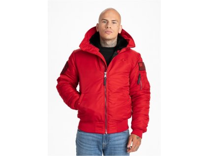 PitBull West Coast zimná bunda ENCINO red 1
