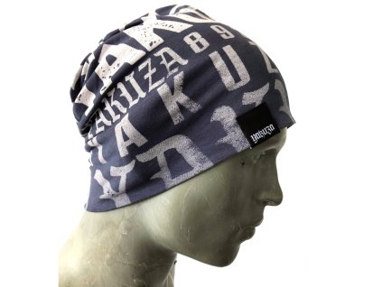 Yakuza čiapka 893ALLOVER BEANIE YB 15315 parisian night