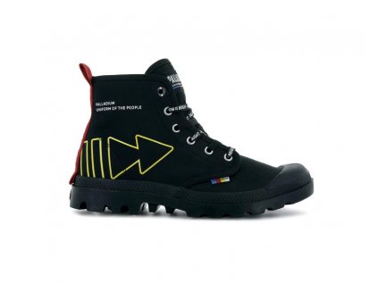 Palladium módne topánky PAMPA DARE REW FWD BLACK