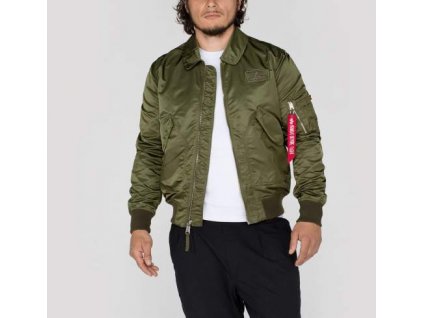 Alpha Industries CWU LW PM bunda pánska Dark green