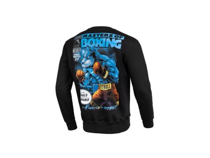 Pitbull West Coast mikina crew MASTER OF BOXING black
