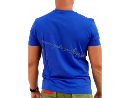 Alpha Industries Basic T Shirt Nautical blue tričko pánske