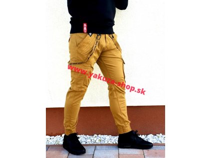 Alpha Industries nohavice UTILITY PANT khaki