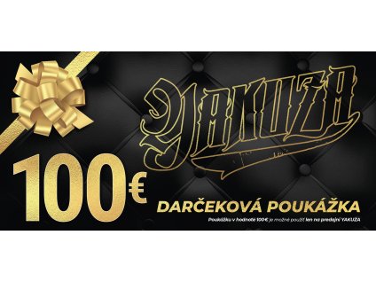 Darčeková poukážka v hodnote 100 € pre nákup v kamenných predajniach a