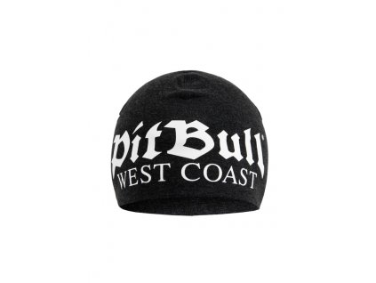 Pitbull West Coast zimná čiapka OLD LOGO dark grey