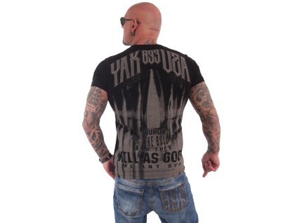 Yakuza WORDS LIKE BULLETS tričko pánske TSB 17031 black