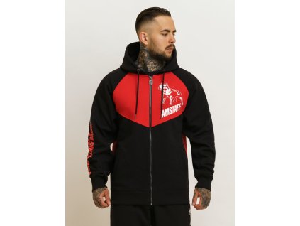 Amstaf mikina na zips DABUTO black