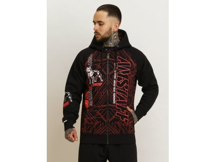 Amstaf mikina na zips CAMONET black