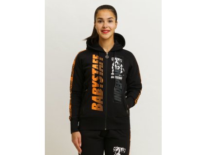 Babystaff mikina na zips DIGANTA black