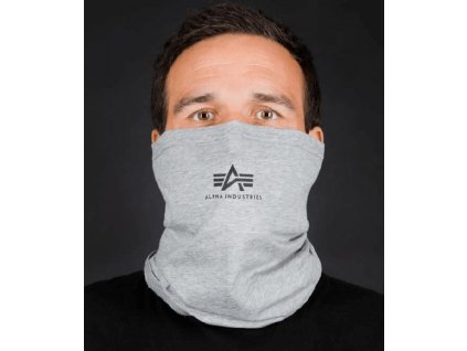 Alpha Industries Basic SL Tube Mask nákrčník grey black