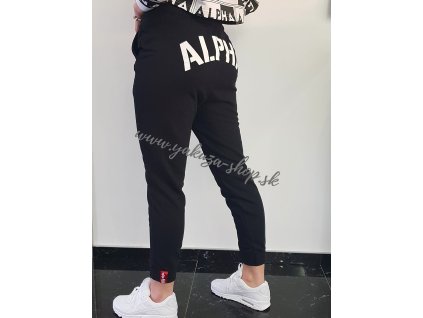 Alpha Industries BP Jogger Wmn dámske tepláky black