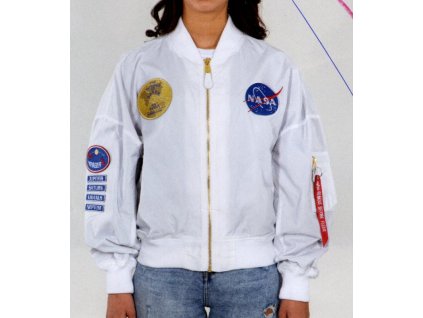 Alpha Industries dámska bunda MA 1 TT OS Voyager white g