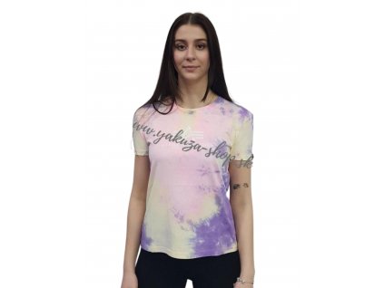 Alpha Industries Basic T BATIK Purple Batik dámske tričko
