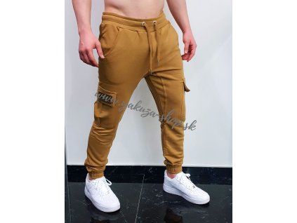 Alpha Industries Terry Jogger tepláky pánske khaki