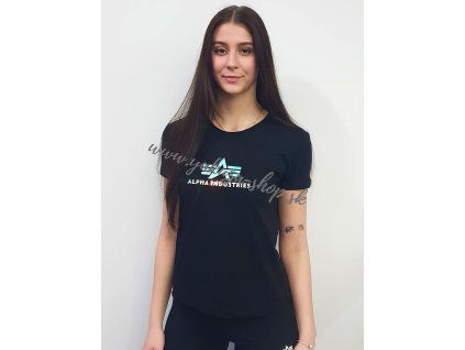 Alpha Industries RAINBOW T Wmn black