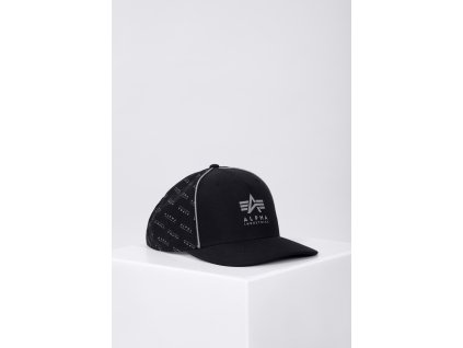 Alpha Industries Reflective Cap šiltovka black