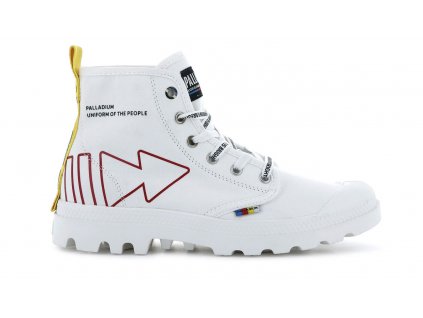 Palladium módne topánky PAMPA DARE REW FWD WHITE