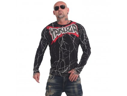Yakuza tričko pánske s dlhým rukávom TOXIN LSB 17044 black