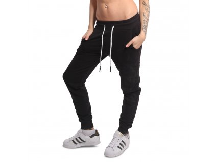 Yakuza DARK TRIBE dámske tepláky gjob GJOB 17142 black