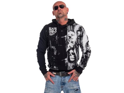 Yakuza Waiting Death mikina pánska HOB 11068 black