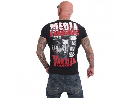 Yakuza PANDEMIC tričko pánske TSB 17086 black