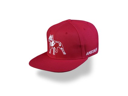 Amstaff šiltovka TIMUS Snapback red