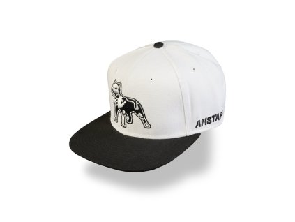 Amstaff šiltovka TIMUS Snapback white black