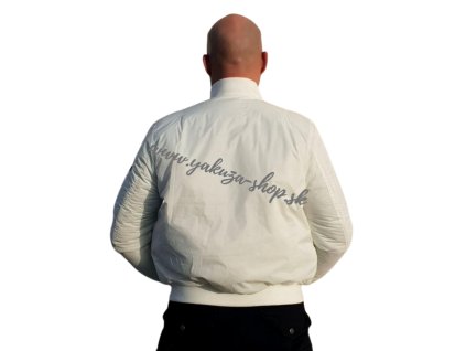 Alpha Industries MA 1 VF 59 GLOW IN THE DARK bunda pánska white