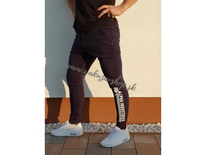 Alpha Industries AI JOGGER pánske tepláky rep blue