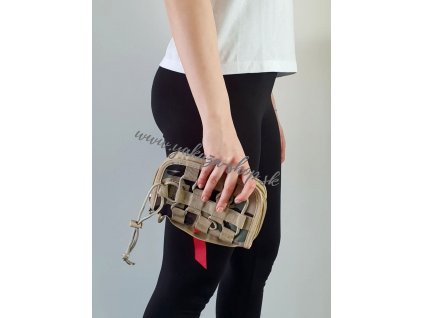 Alpha Industries TACTICAL WALLET peňaženka woodl camo 65