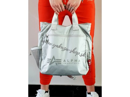Alpha Industries taška HELMET BAG silver reflective