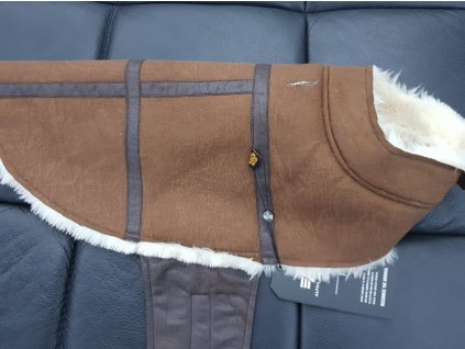 Alpha Industries B3 FL DOG JACKET bunda pre psa brown