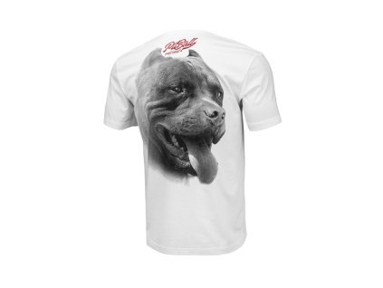 PitBull West Coast RED NOSE II white tričko pánske