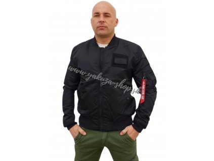 Alpha Industries MA 1 TT Custom bunda pánska black
