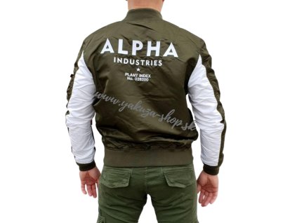 Alpha Industries MA 1 TT Custom bunda pánska dark green