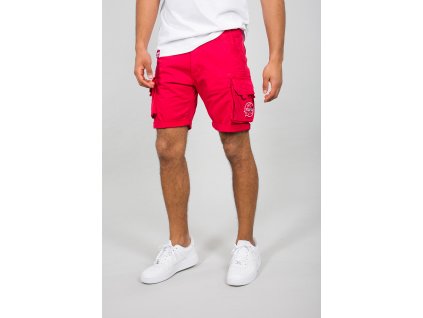 Alpha Industries NASA Short Speed red pánske šortky