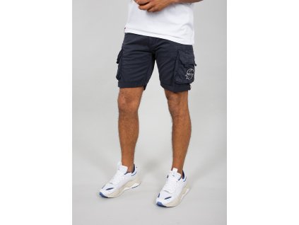 Alpha Industries NASA Short Rep blue pánske šortky