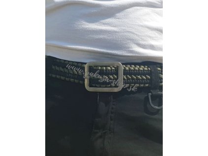 Alpha Industries PARACORD BELT opasok black olive