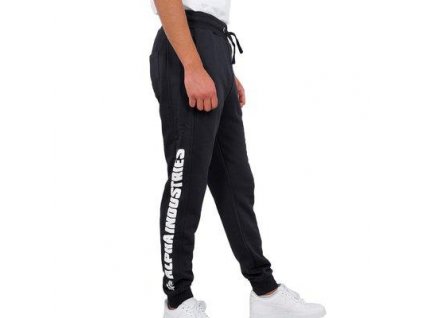 Alpha Industries Inlay Rubber Jogger tepláky black