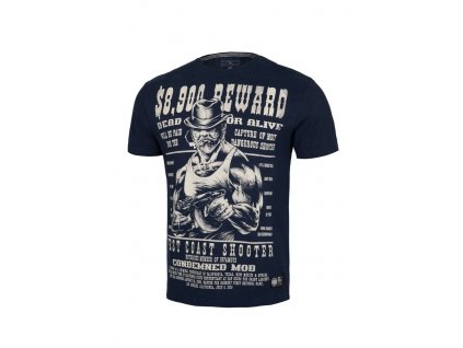 PitBull West Coast REWARD dark navy tričko pánske
