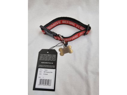 Alpha Industries RBF DOG -TAG COLLAR obojok pre psa black