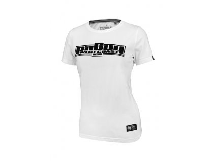 PitBull West Coast dámske tričko CLASSIC BOXING white