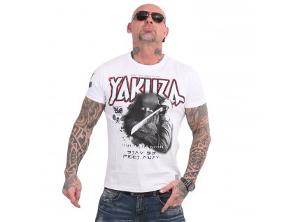 Yakuza SIX FEET tričko pánske TSB 18046 white