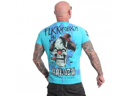 Yakuza APOLOGY tričko pánske TSB 18045 blue atoll