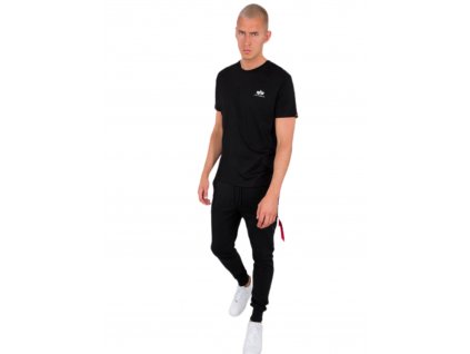 Alpha Industries BACKPRINT T black tričko pánske