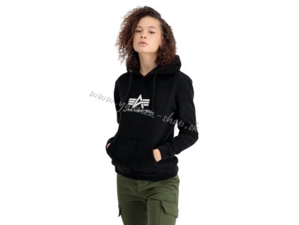 Alpha Industries Basi Polar Fleece Wmn dámska mikina black d
