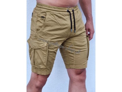 Alpha Industries Cotton Twill Jogger Short pánske šortky khaki